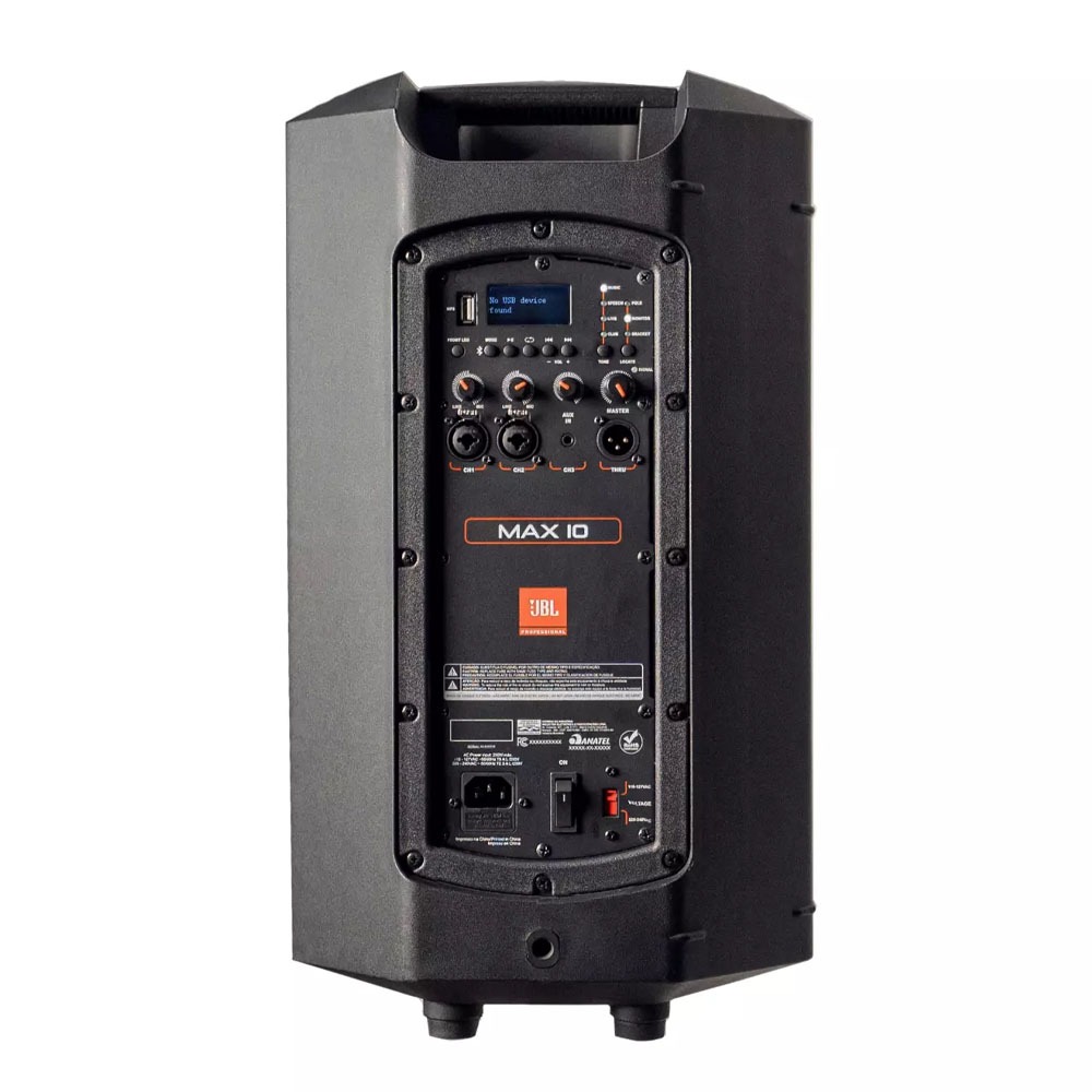 JBL MAX 10 Cabina Activa 250w 127dB BT / Mp3 - Image 2