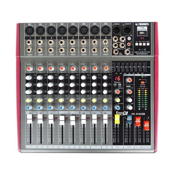 Consola Activa PS812USB prodj