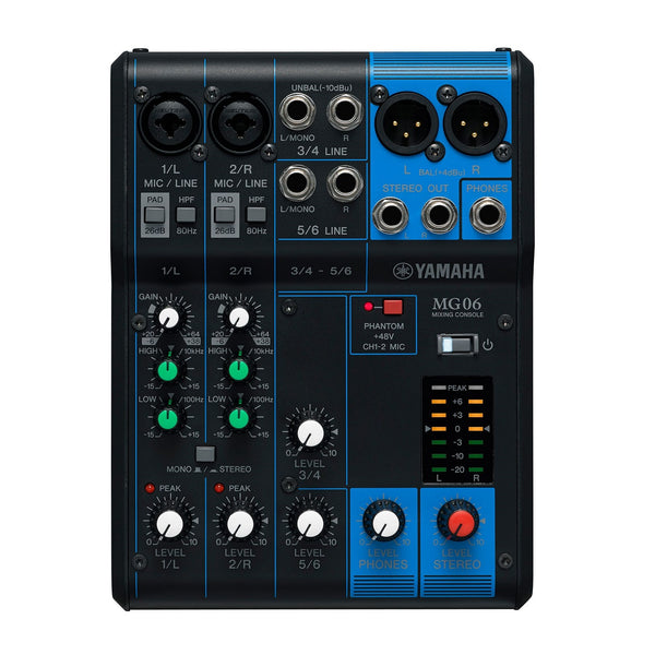 Consola Yamaha MG06