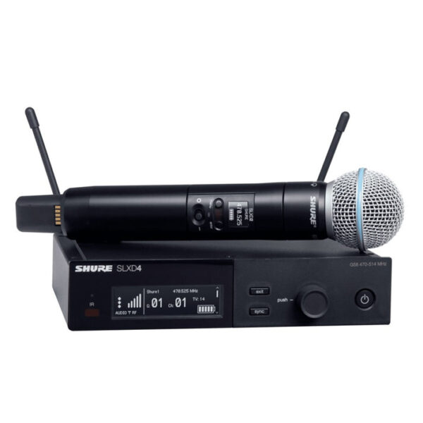 Shure de mano SLXD24/B58-H55