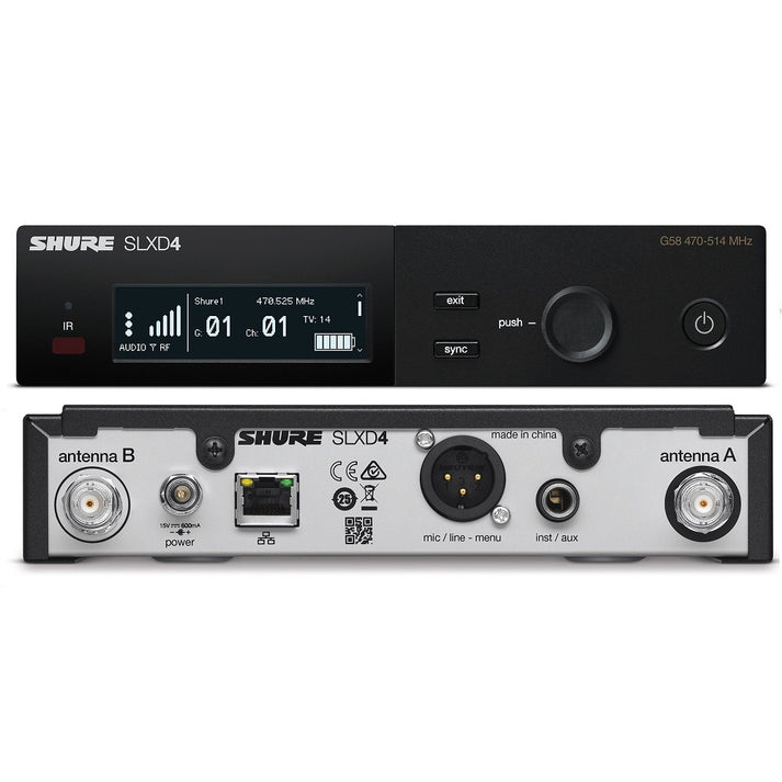 Shure de mano SLXD24/SM58-H55 - Image 2