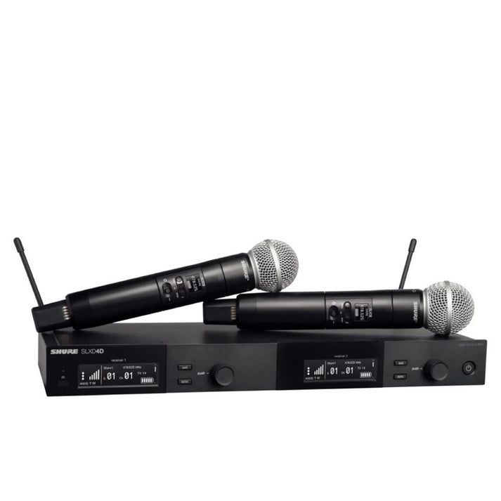 Sistema inalámbrico dual Shure SLXD24D/SM58H55 - Image 1