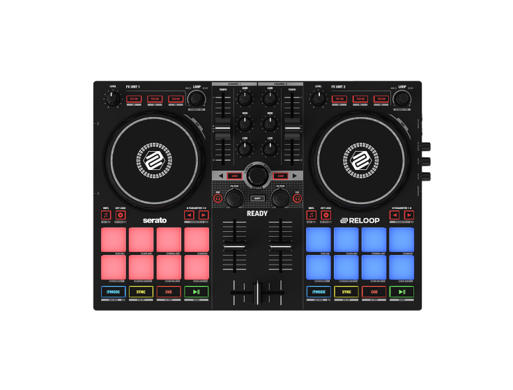 Controlador DJ portátil de dos canales Reloop Ready: imagen 1
