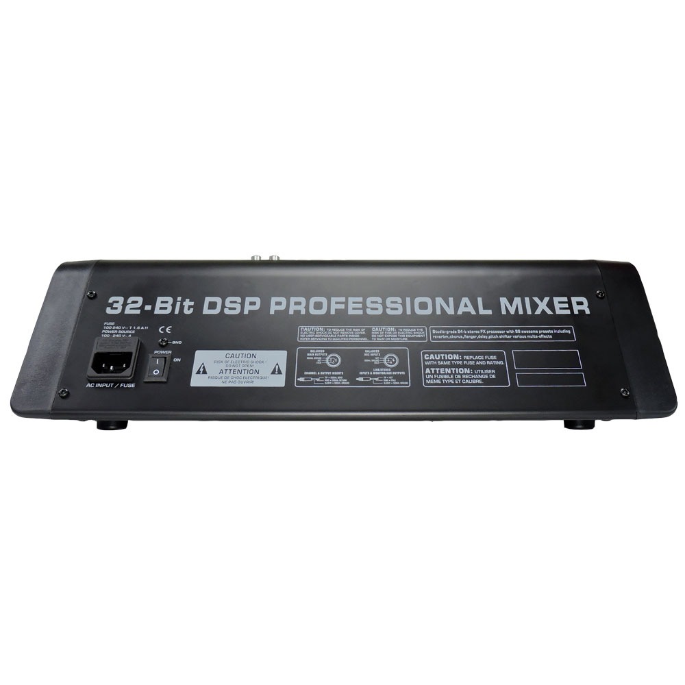 Consola mezcladora de 8 canales Pa Pro Audio MIX-8: imagen 2