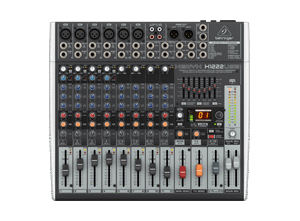 Consola mezcladora de 16 entradas Behringer Xenyx X1222USB