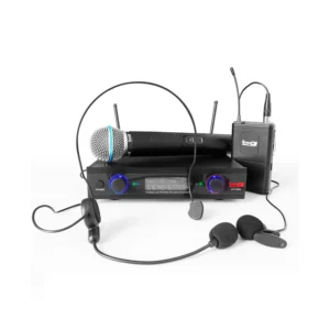 Kit de micrófonos inalámbricos PRO DJ UHF-32MHL