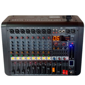 Consola mezcladora de 8 canales Pa Pro Audio MIX-8