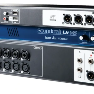 Consola mezcladora digital de 16 canales Soundcraft Ui16: imagen 2